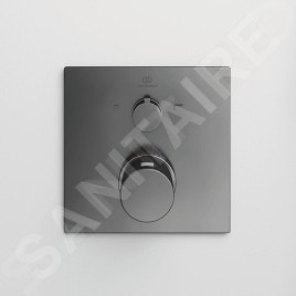 Ideal Standard CeraTherm - Mitigeur de douche thermostatique encastré, Magnetic Grey A6956A5