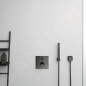 Ideal Standard CeraTherm - Mitigeur de douche thermostatique encastré, Magnetic Grey A6956A5