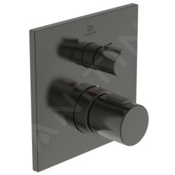 Ideal Standard CeraTherm - Mitigeur de bain thermostatique encastré, Magnetic Grey A7522A5