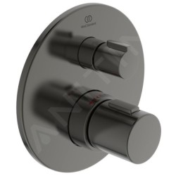 Ideal Standard CeraTherm - Mitigeur de douche thermostatique encastré, Magnetic Grey A5813A5