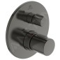 Ideal Standard CeraTherm - Mitigeur de douche thermostatique encastré, Magnetic Grey A5813A5