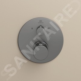 Ideal Standard CeraTherm - Mitigeur de baignoire thermostatique encastré, Magnetic Grey A5814A5