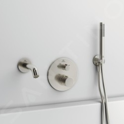 Ideal Standard CeraTherm - Mitigeur de baignoire thermostatique encastré, Silver Storm A5814GN