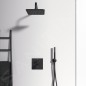 Ideal Standard CeraTherm - Mitigeur thermostatique encastré C100 pour 2 sorties , noir A7523XG Ideal Standard CeraTherm - Mitigeur thermostatique encastré C100 pour 2 sorties , noir A7523XG