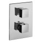 Paffoni Level - Mitigeur de douche thermostatique encastré, chrome LEQ513CR
