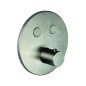 Paffoni Compact Box - Mitigeur thermostatique encastré, pour 2 sorties, inox CPT018ST Paffoni Compact Box - Mitigeur thermostatique encastré, pour 2 sorties, inox CPT018ST