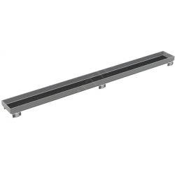 Alcadrain Grilles - Grille en acier inoxydable FLOOR 1050 mm, pour l'insertion de carreaux FLOOR-1050