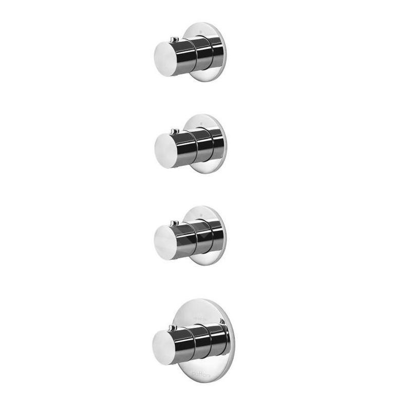 Paffoni Modular Box - Mitigeur thermostatique encastré, pour 3 appareils, chrome MDE019CR Paffoni Modular Box - Mitigeur thermostatique encastré, pour 3 appareils, chrome MDE019CR