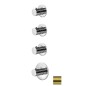 Paffoni Modular Box - Mitigeur thermostatique encastré, pour 3 sorties, or brossé MDE019HGSP Paffoni Modular Box - Mitigeur thermostatique encastré, pour 3 sorties, or brossé MDE019HGSP
