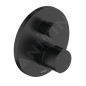 Duravit C.1 - Mitigeur thermostatique de douche encastré, noir mat C14200016046