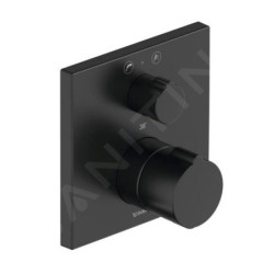 Duravit C.1 - Mitigeur thermostatique de baignoire encastré, pour 2 sorties, noir mat C15200013046