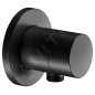 Keuco IXMO - Soupape encastré, avec raccordement de douche, noir mat 59541370101