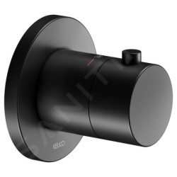 Keuco IXMO - Mitigeur thermostatique encastré, noir mat 59553370001
