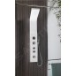 Aqualine Douches - Paroi de douche Yuki, avec mitigeur, 210x1450 mm, blanc SL290