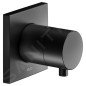 Keuco IXMO - Soupape encastrée pour 2 appareils, noir mat 59556371002