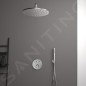 Ideal Standard CeraTherm Navigo - Mitigeur de douche thermostatique encastré pour 2 sorties, Silver Storm A7296GN