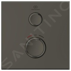 Ideal Standard CeraTherm Navigo - Mitigeur de douche thermostatique encastré, Magnetic Grey A7301A5