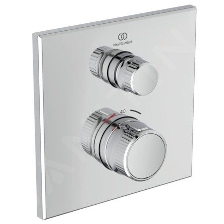 Ideal Standard CeraTherm Navigo - Mitigeur de douche thermostatique encastré, chrome A7301AA