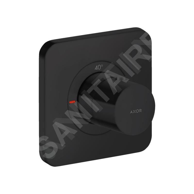 Axor Citterio E - Mitigeur thermostatique encastré, noir mat 36702670