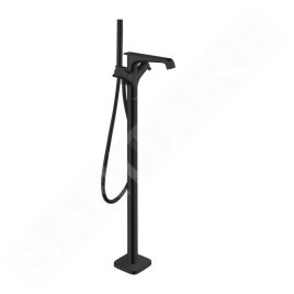 Axor Citterio E - Mitigeur bain thermostatique pour le sol, noir mat 36416670