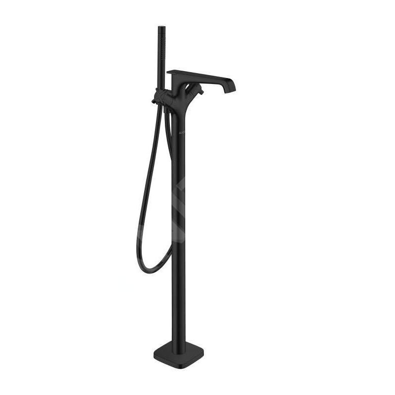 Axor Citterio E - Mitigeur bain thermostatique pour le sol, noir mat 36416670
