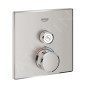 Grohe Grohtherm SmartControl - Mitigeur thermostatique encastré de douche pour 1 sortie, supersteel 29123DC0 Grohe Grohtherm SmartControl - Mitigeur thermostatique encastré de douche pour 1 sortie, supersteel 29123DC0