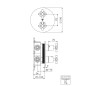 Steinberg 250 - Mitigeur thermostatique encastré 2 sorties, or rose 250 4133 3 RG