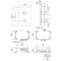 Steinberg iFlow - Mitigeur thermostatique à encastrer, 2 sorties, avec corps d’encastrement, chrome 390 4126 Steinberg iFlow - Mitigeur thermostatique à encastrer, 2 sorties, avec corps d’encastrement, chrome 390 4126