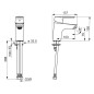 Hansa Polo - Mitigeur de lavabo, chrome 51422293