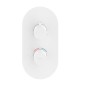 Ravak Espirit - Mitigeur thermostatique pour 3 appareils, encastré, blanc mat X070252