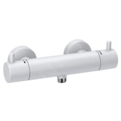 Kludi Bozz - Mitigeur de douche thermostatique, blanc mat 352035338
