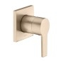 Keuco Edition 11 - Vanne d'arrêt encastré, bronze brossé 51151030002