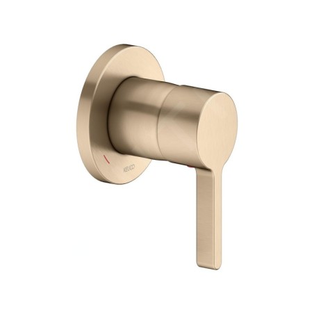 Keuco Edition 400 - Vanne d'arrêt encastré, bronze brossé 51551030001