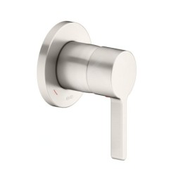 Keuco Edition 400 - Vanne d'arrêt encastré, nickel brossé 51551050001