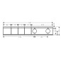 Hansgrohe RainSelect - Mitigeur thermostatique encastré, 3 sorties, doré 15381990 Hansgrohe RainSelect - Mitigeur thermostatique encastré, 3 sorties, doré 15381990