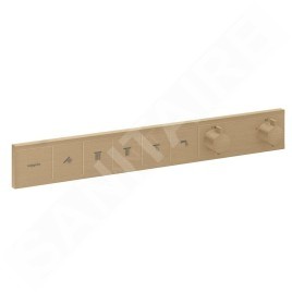 Hansgrohe RainSelect - Mitigeur thermostatique encastré, 5 sorties, bronze brossé 15384140
