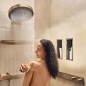 Hansgrohe RainSelect - Mitigeur thermostatique encastré, 5 sorties, bronze brossé 15384140 Hansgrohe RainSelect - Mitigeur thermostatique encastré, 5 sorties, bronze brossé 15384140