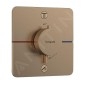 Hansgrohe ShowerSelect Comfort - Mitigeur thermostatique encastré, 2 sorties, bronze brossé 15583140 Hansgrohe ShowerSelect Comfort - Mitigeur thermostatique encastré, 2 sorties, bronze brossé 15583140
