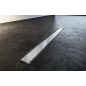 Alcadrain Douchegoten - Caniveau de douche Double Fit and Go 850 mm, grille incluse, acier inoxydable APZ13-DOUBLE9-850