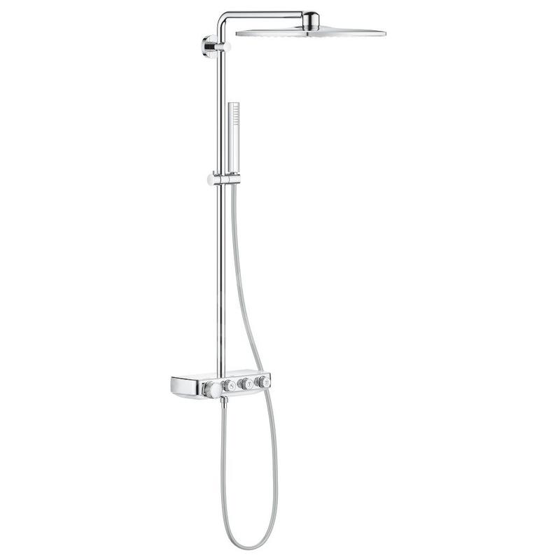 Grohe Euphoria SmartControl - Set de douche Cube 310 Duo avec thermostat, chrome 26508000 Grohe Euphoria SmartControl - Set de douche Cube 310 Duo avec thermostat, chrome 26508000