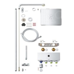 Grohe Euphoria SmartControl - Set de douche Cube 310 Duo avec thermostat, chrome 26508000