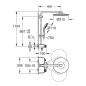 Grohe Euphoria SmartControl - Set de douche 310 Duo avec thermostat, chrome 26507000 Grohe Euphoria SmartControl - Set de douche 310 Duo avec thermostat, chrome 26507000