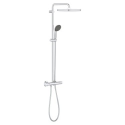 Grohe Vitalio Start - Set de douche 250 avec thermostat, 9,5 l/min, 2 jets, chrome 26696000