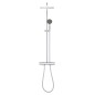 Grohe Vitalio Start - Set de douche 250 avec thermostat, 9,5 l/min, 2 jets, chrome 26696000 Grohe Vitalio Start - Set de douche 250 avec thermostat, 9,5 l/min, 2 jets, chrome 26696000