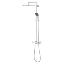 Grohe Vitalio Start - Set de douche 250 avec thermostat, 9,5 l/min, 2 jets, chrome 26696000