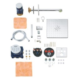 Grohe Grohtherm SmartControl Perfect - Colonne de douche avec thermostat encastré, 310 mm, chrome 34706000