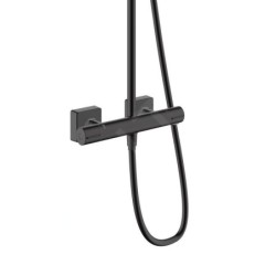 Hansgrohe Vernis Shape - Set de douche Showerpipe 230 avec thermostat, noir mat 26286670