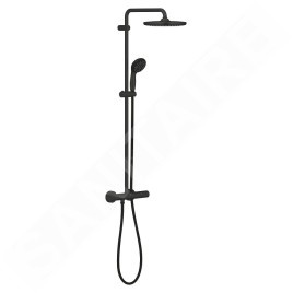 Grohe Vitalio Start - Set de douche 250 avec thermostat, 1 jet, noir mat 266772430