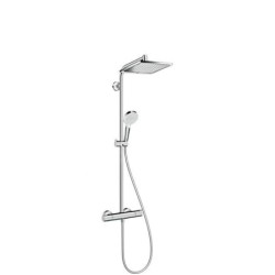 Hansgrohe Crometta - Set de douche E 240 Showerpipe avec thermostat, chrome 27271000