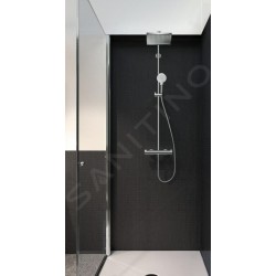 Hansgrohe Crometta - Set de douche E 240 Showerpipe avec thermostat, chrome 27271000